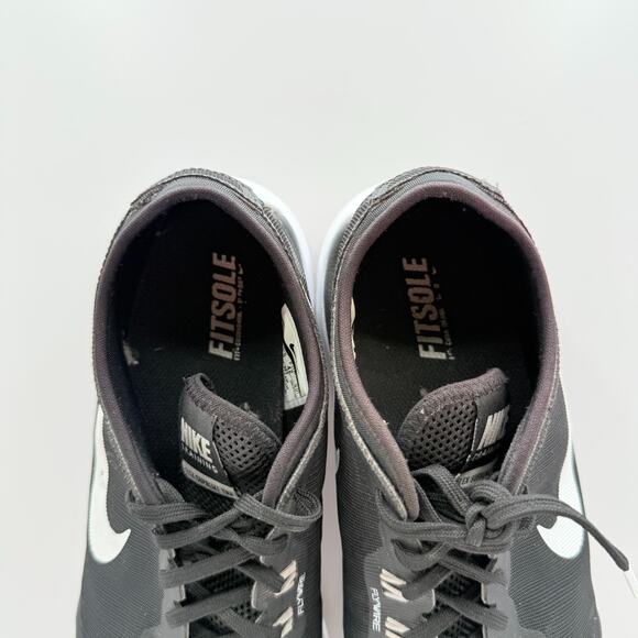 Nike Flex Train Womens Size 10 Black Low Top Running Sneaker Shoes 819026-002‎ - Picture 5 of 8